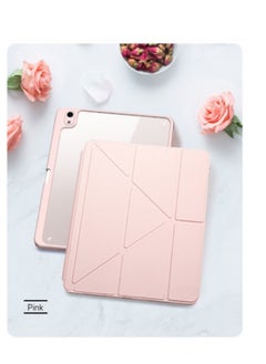 I47 Protective Case for iPad t10 10.9 inch, Flip Cover with Apple Pencil Holder, Smart Device Cover Pink  - Image 2