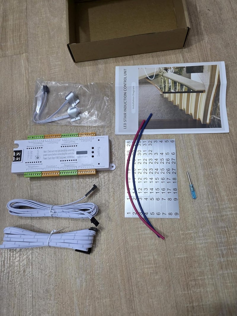 protium Proltium 1 to 32 Channel adjustable Step Light Controller for Staircase LED light - Image 4