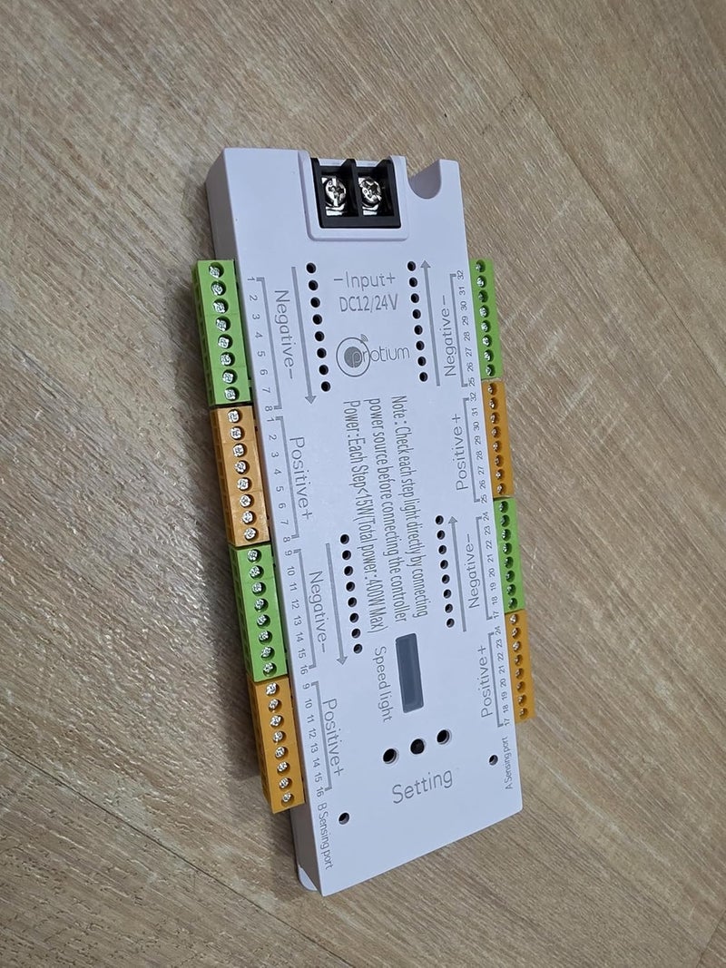 protium Proltium 1 to 32 Channel adjustable Step Light Controller for Staircase LED light - Image 2