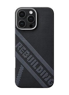 PITAKA PITAKA pitaka for iPhone 16 Pro Max Case Compatible with MagSafe, Thin & Light Case iPhone 16 Pro Max with a Caseless Feel, 1500D Aramid Fiber Woven Tactile Woven Case Re-Tors - Rebuilding  - Image 1