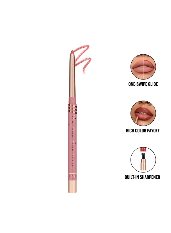Character Character The Fine Line Retractable Lip Liner with Built-in Sharpener - Matte Finish