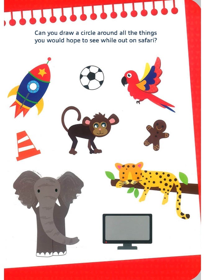 Little Lerner: Wipe Clean Safari With Pen  - Image 4