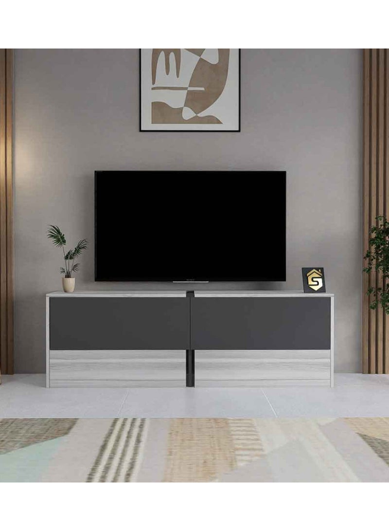 Stylish Home Grey and White TV Stand - Corner or Regular - TV70 - Image 4