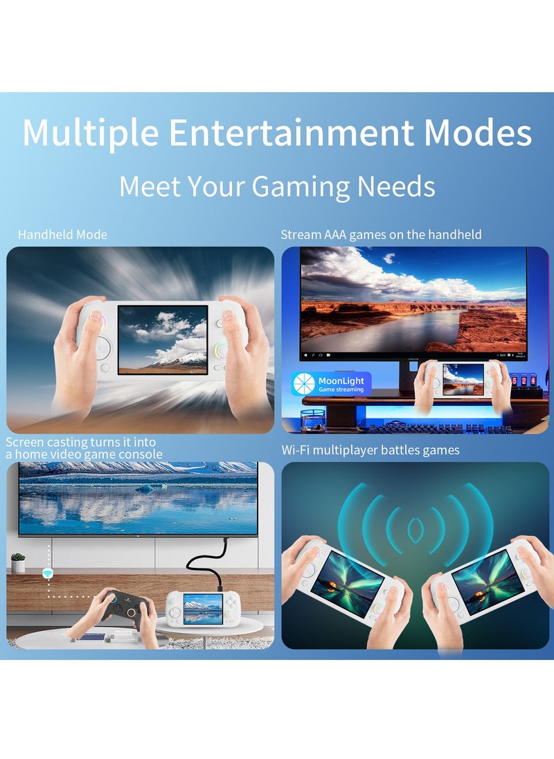 ANBERNIC  - RG406H Handheld Game Console Unisoc T820 Android 13 5000 mAh 4-inch IPS screen Large-angle 3D Hall Joystick Hall Rigger 5G WIFI Bluetooth Retro Video Players - Image 1
