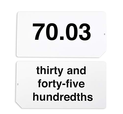 Learning Advantage 8658 Decimal Flash Cards - Image 5