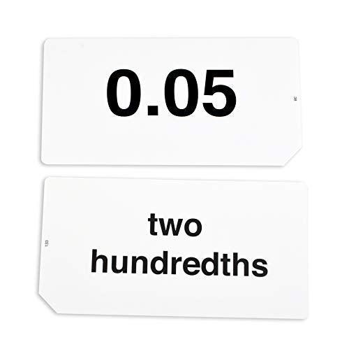 Learning Advantage 8658 Decimal Flash Cards - Image 2