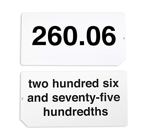 Learning Advantage 8658 Decimal Flash Cards - Image 4