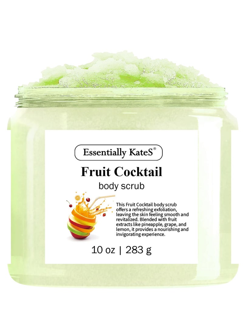 Essentially KateS Fruit Cocktail Body  Foot Scrub 10 Oz  A refreshing sweet juicy aroma evokes the scent of freshly picked grapes  The best stocking stuffer 