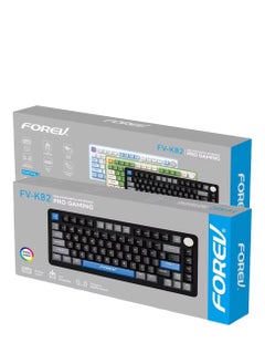 Forev Portable  Wired Keyboard Hot-Swap Gaming , E-Sports 75% Wired Mechanical Lightweight 82 Key (RGB) With Type-C Cable ,FV-K82 Good Keyboard For Gamer  - Image 3