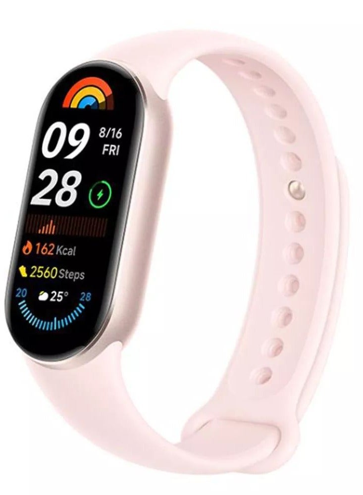 Xiaomi Smart Band 9 | 1.62'' AMOLED Display | Touchscreen, Multisport Tracker, Activity Tracker, Heart Rate Monitor | Upto 21 Days Battery Life Mystic Rose Mystic Rose - Image 1