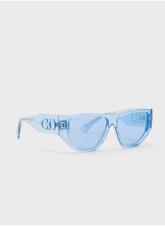 Salvatore Ferragamo Modified Rectangle Sunglasses  - Image 1