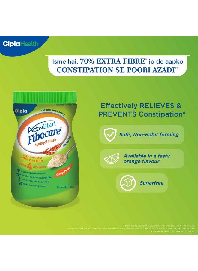 Cipla مسحوق قشر إيزابغول من سيبلا فيبوكير | خالي من السكر | يخفف الإمساك بفعالية | يعزز صحة الأمعاء | يدعم الصحة الهضمية | عبوة من 2، 2 عدد، 100 جرام - Image 3