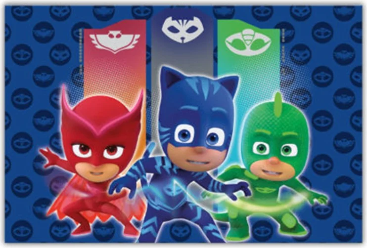 Alsepeteavm Pj Masks Entertainment Table Cloth 120 x 180 cm