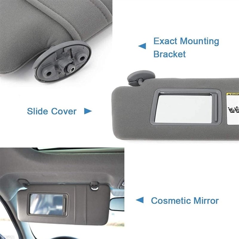 QASULER Car Windshield Sun Visor for Toyota Tacoma - Image 5