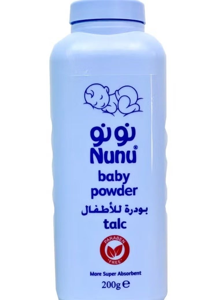 نونو بودرة التلك للأطفال 200 جرام متعدد الالوان - Image 2