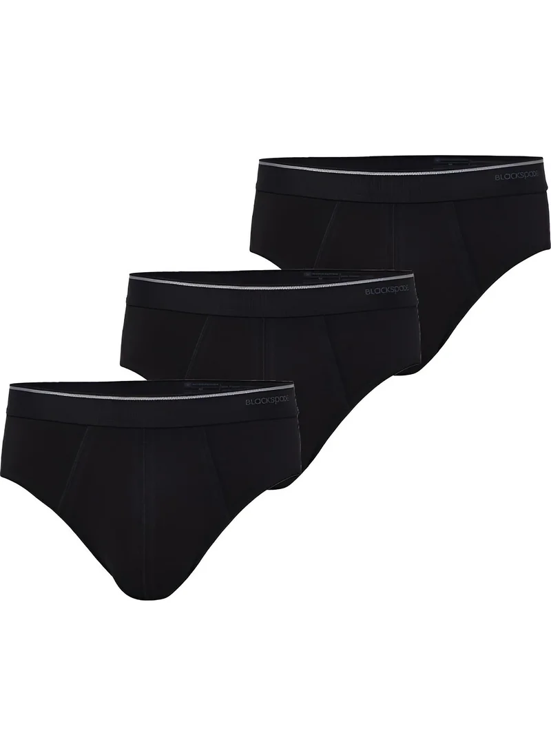 Blackspade Men's Black Slip 3 Pack 9672