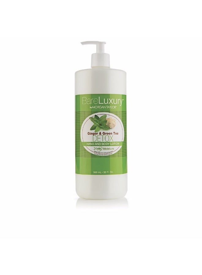 Morgan Taylor Detox Ginger & Green Hand & Body Lotion 946ml - Image 1