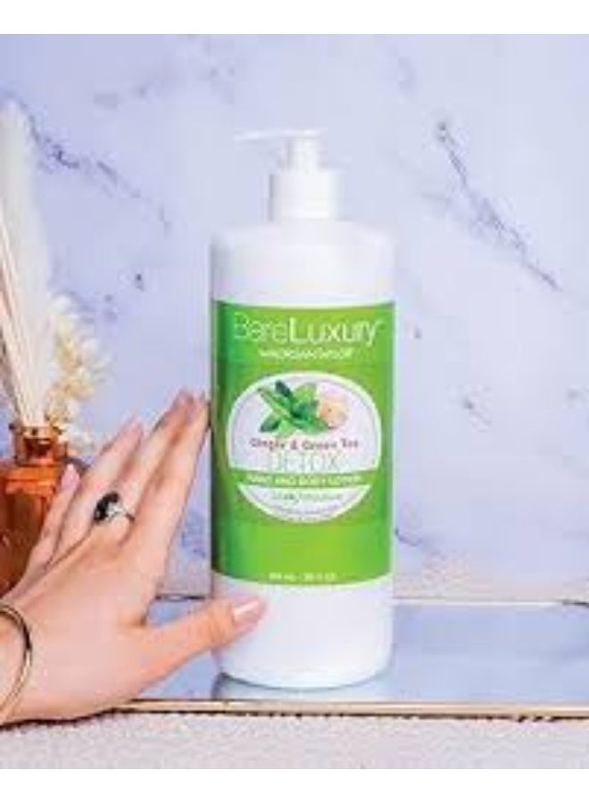Morgan Taylor Detox Ginger & Green Hand & Body Lotion 946ml - Image 2