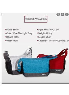 BENRO FSM30BLU Free Shoot Messenger Professional Camera Bag  - Image 5