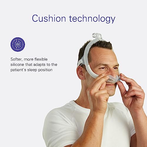 ResMed AirFit N30i Cushion - Nasal CPAP Mask Cushion Replacement - Soft Silicone - Quiet Venting - CPAP Supplies & Accessories - Wide - Image 3