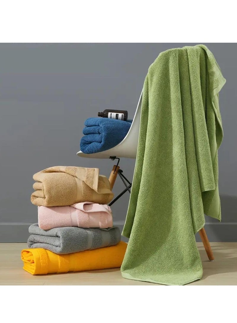 MXM MXM Bath Towel Set 3 & 2 Packs – 600 GSM 100% Cotton – Bath, Hand & Wash Set (Blue 2 Pair)  - Image 5