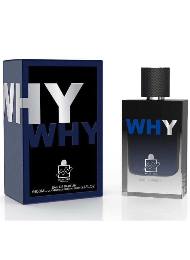 Milestone Why For Men EDP 100ml - Image 1