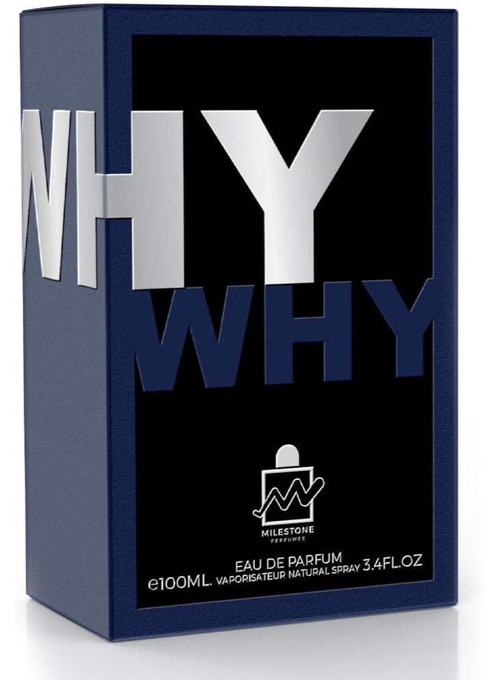 Milestone Why For Men EDP 100ml - Image 3