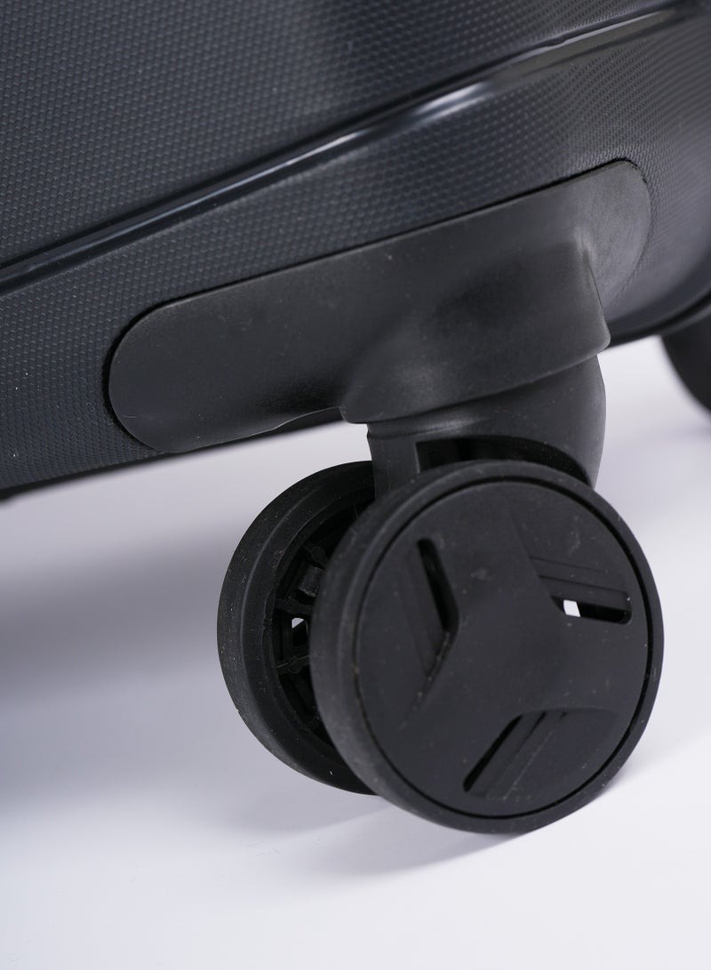 منيك حقيبة سفر فياجيرو  بوصة | مادة  صلبة سهلة الحركة مع قفل  | عجلات مزدوجة  درجة | متوسطة - أسود - Image 4