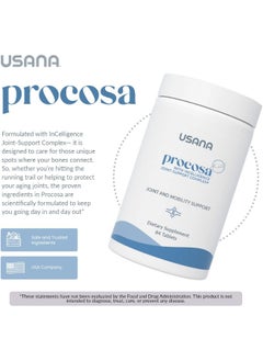 USANA Procosa With Incelligence Joint-Support Complex To Support Bone And Joint Health* - 84 Tablets - 28 Day Supply  - Image 3