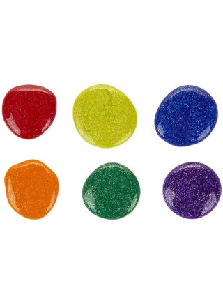 6 ct. 2-oz. Glitter Paint Set - view 5