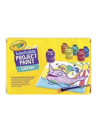 6 ct. 2-oz. Glitter Paint Set - view 4