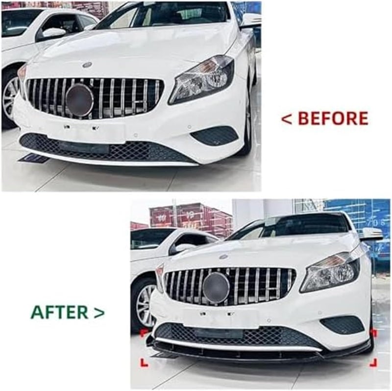Wivplex Front Bumper Lip Spoiler for Benz A-Class W176 - Image 4