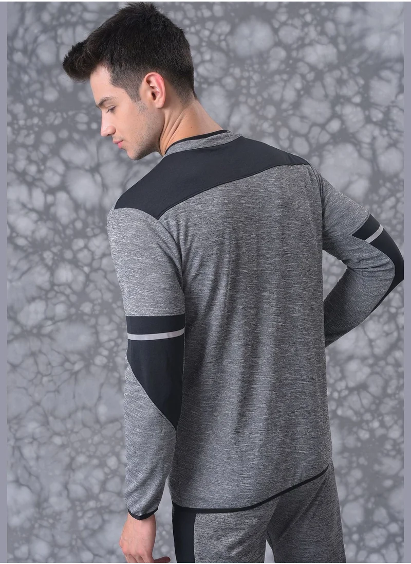 Campus Sutra High Neck Sports Jacket