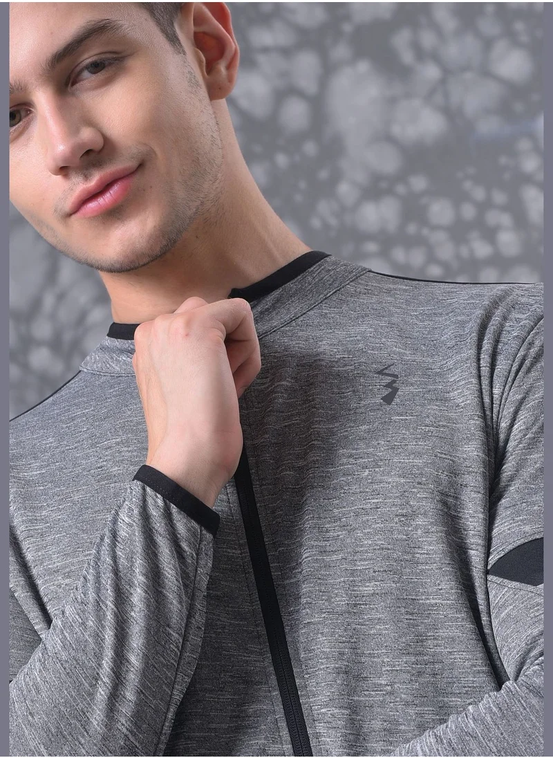 Campus Sutra High Neck Sports Jacket