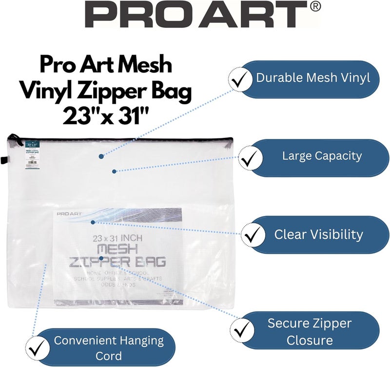 PROART 23-Inch by 31-Inch Mesh and Vinyl Bag - Image 2