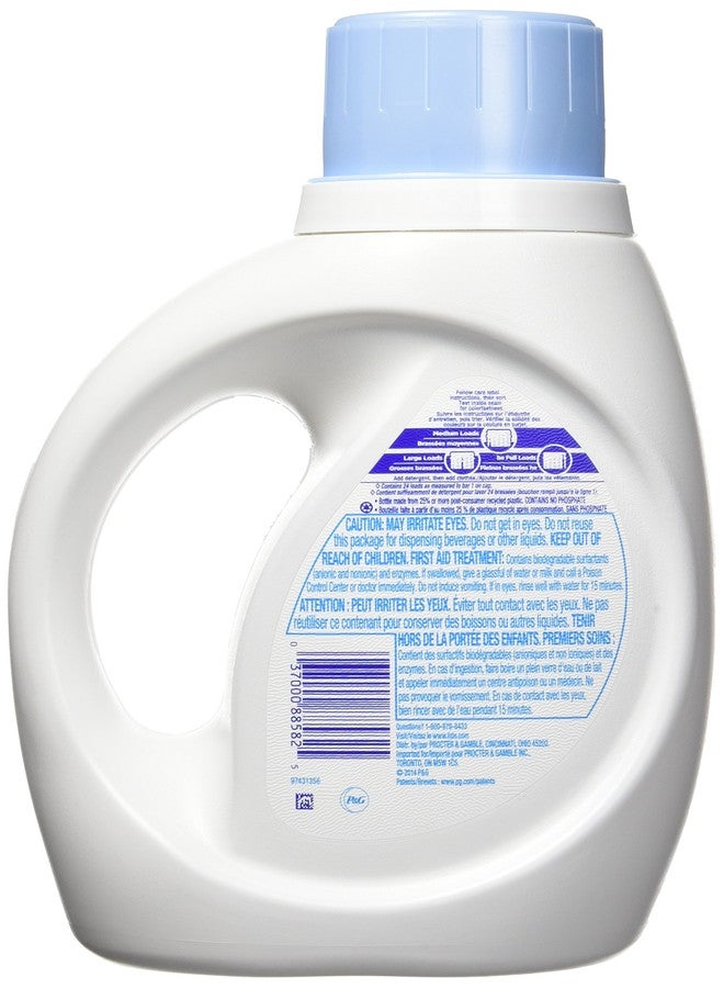 Tide Free & Gentle HE Liquid Laundry Detergent, Unscented, 1.09 L (24 Loads) - Packaging May Vary - Image 2