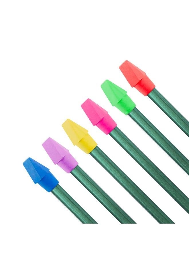 Generic Pen Erasers for Pencils, 100 Pack, Pencil Top Erasers, Eraser Caps, Kids, Cap Tops, Topper Erasers--Color random - Image 4