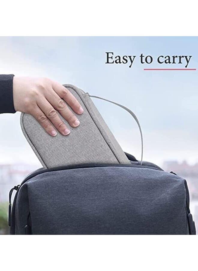Cable Organizer Bag Travel Electronic Accessories Organizer Bag Travel Gear Storage Carrying Sleeve Pouch For Usb Cable Earphones Power Banks Usb Drive Sd Card Charger Hard Disk Storage Bag - Image 3