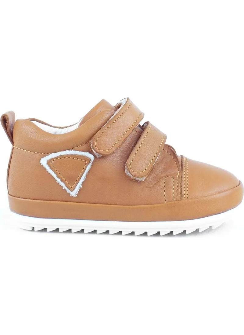 Rakerplus Scrat Genuine Leather Tan First Step Shoes