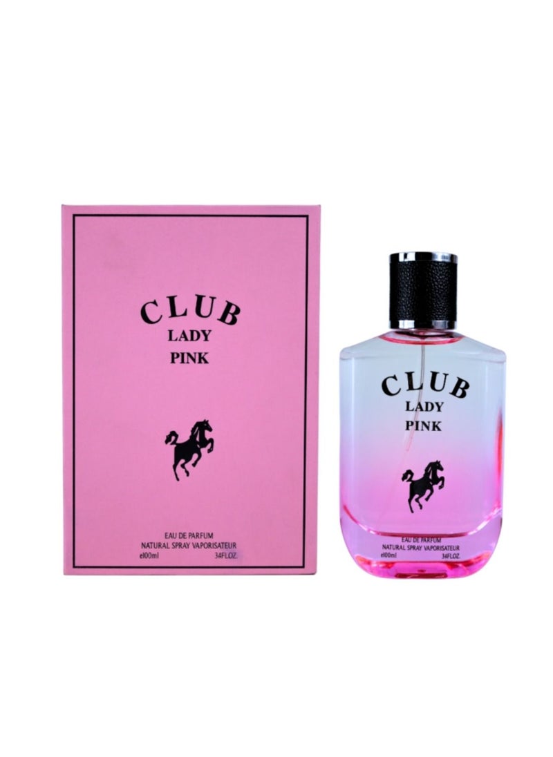 Club - Club Lady Pink Edp 100ml - Image 1