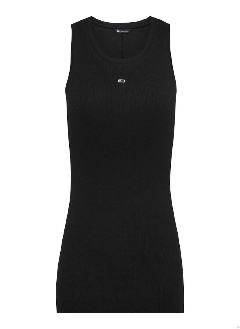 Women's Essential Rib Fit Bodycon Dress - Cotton, Black - pzsku/ZA791B23B3C779C082165Z/45/_/1738737031/ba3a8c44-d5d3-4a09-8d21-3cd158703636