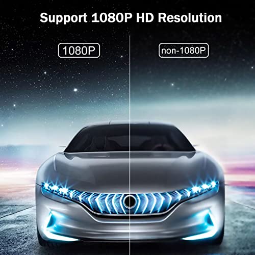AKWOR USB to HDMI Adapter, USB 3.0 to HDMI 1080P Video Audio Converter Connect PC, Laptop to Monitor/HDTV/Projector, Support Windows Systems - Image 3