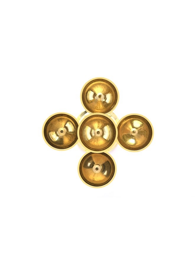 DMI panchadeep Diya / pancha Pradeep for puja / panchmukhi Diya - Image 4