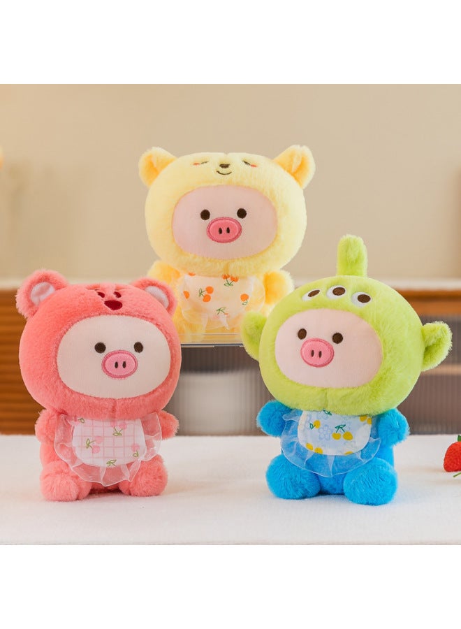 Wedding Toss Toy 8 Inch Plush Doll Marriage Celebration Street Stand Ring Game Cartoon Animal PP Cotton Filled Toys For Youth-Specifications:Eyes Panda Bag-Color:About 25cm 】 - Image 3