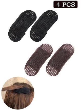 4 Pcs Invisible Fluffy Hair Clips, Padding Bun, Hair Barrettes Tool