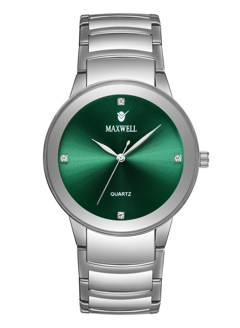 ماكسويل ساعه جديد  رجالي من ماكسويل ضد الماء  كرت ضمان