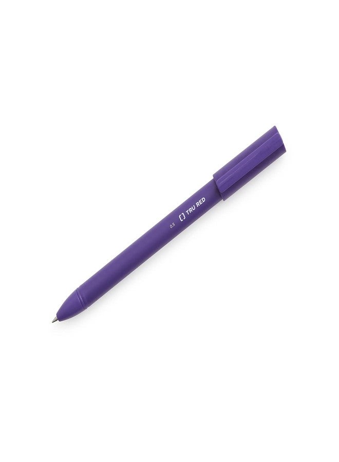 TRU RED Gel Pens, Fine Point 0.5mm, Assorted Ink Colors, 24 Pack - Quick‑Dry Pens for Smooth, Smear‑Free Writing - Image 3