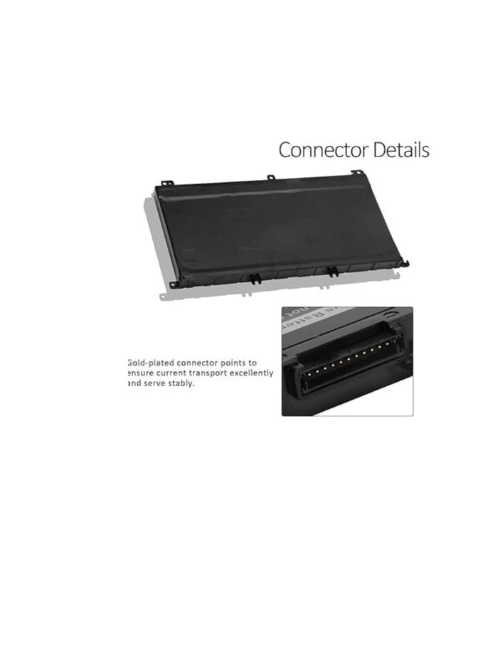 Generic - Replace 357F9 Battery for Dell Inspiron 15 5000 7000 7566 7567 7557 7559 5577 P65F P57F i7559-2512BLK i7559-763BLK i7559-7512GRY 71JF4 0357F9 071JF4 Gaming Notebook - Image 1