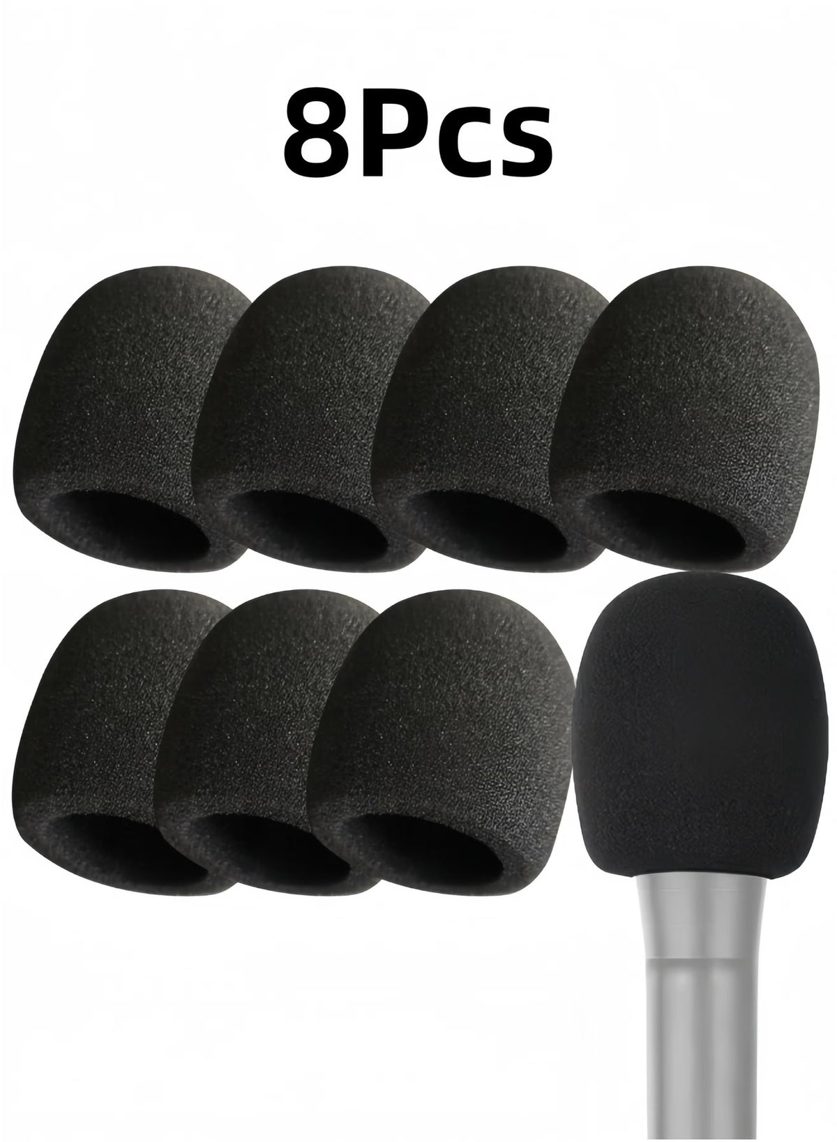 OMEVE OMEVE 8 Pack Microphone Cover - Foam Mic Covers Windscreen ZA7921E6D19F7CD911815Z
