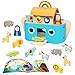 TOOKYLAND Noahs Ark Toys for Toddlers Wooden Animal Shape Sorter Toys Baptism Gifts for Boys and Girls Bible Story Toy with Story Book Montessori Educational Toys for 2 3 4 Year Old - Image 4